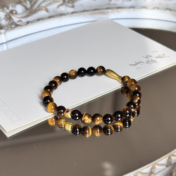 Tiger eye goldfish single circle