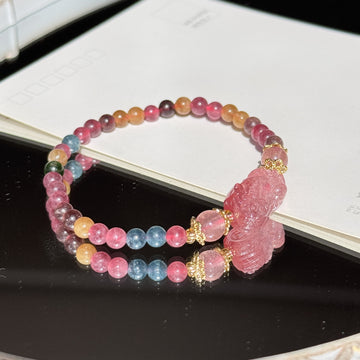 Tourmaline Pixiu