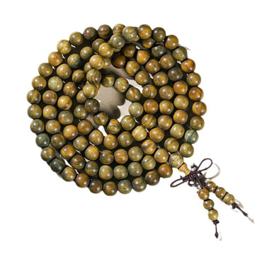 108 Thuja agarwood Buddhist beads bracelet