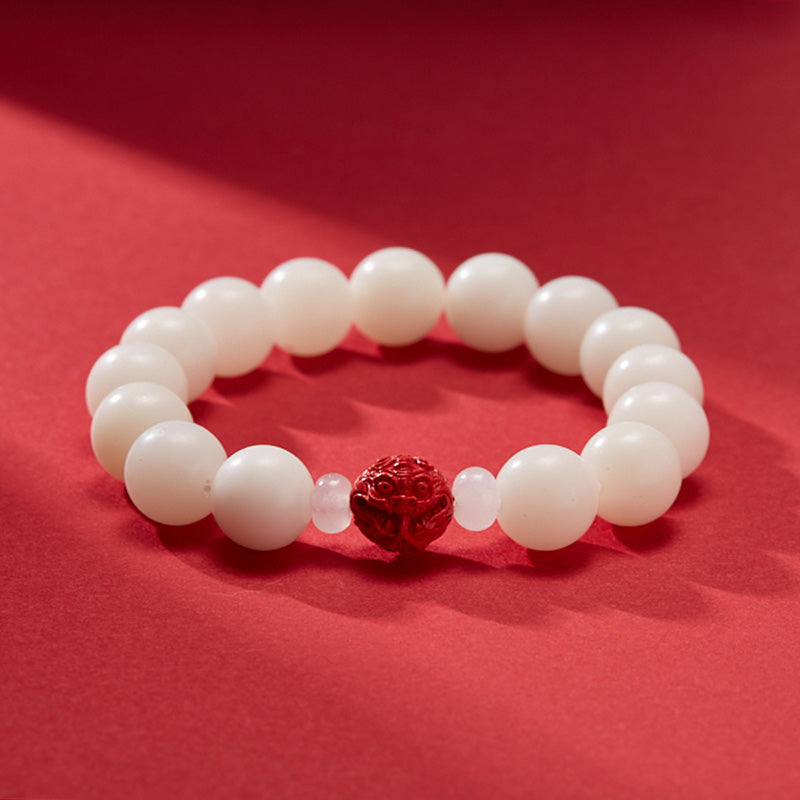 Red Sand Pixiu Blessing Bracelet