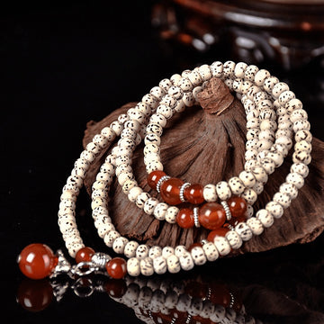 Star and Moon Shanti 3*5mm [Agate Red]