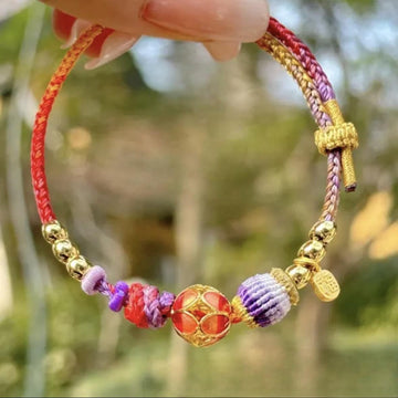 Nine Purple Fire Money Flower