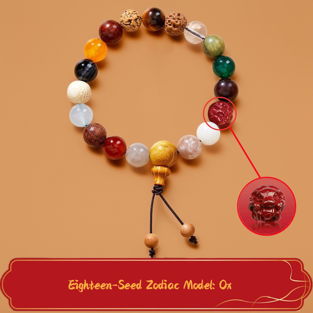 Eighteen seeds [zodiac ox] good luck