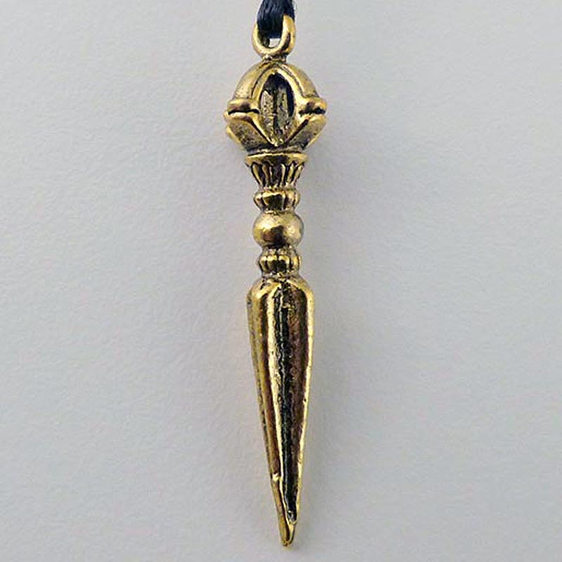 Gold Colored P'hurba Pendant