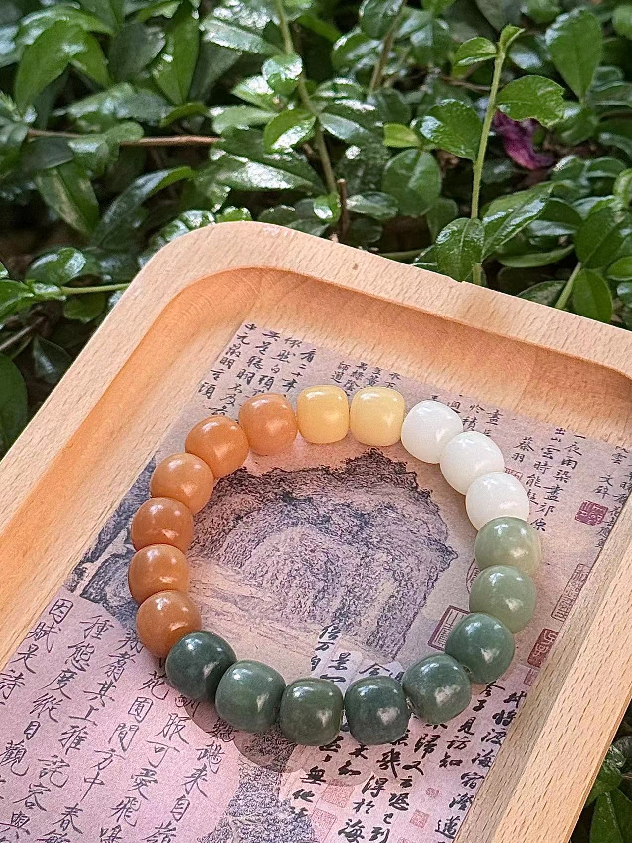 道教の菩提樹のブレスレット