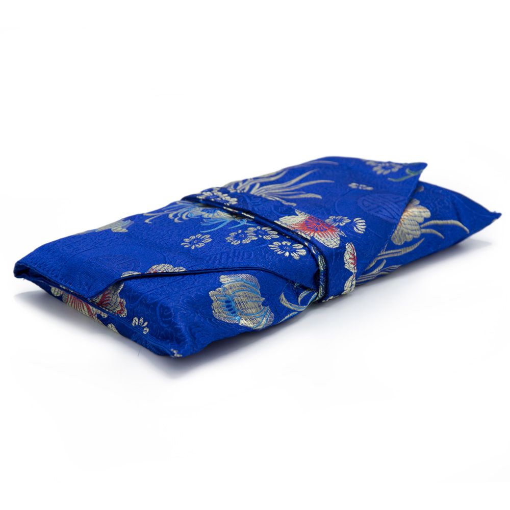 Blue Peony Text Envelope - Medium